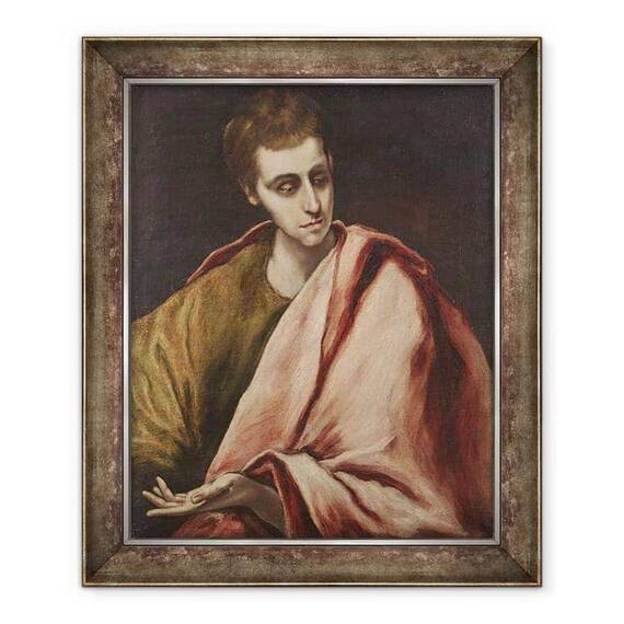 Tablou inramat - El Domenico Greco - St. John - - Roveli