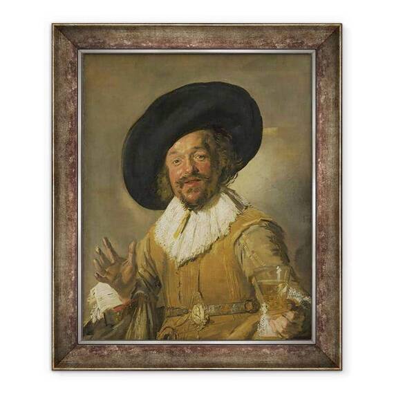 Tablou inramat - Frans Hals - Bautorul vesel - - Roveli