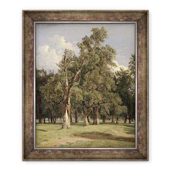 Tablou inramat - Ferdinand Georg Waldmuller - Ulmi in Prater - - Roveli