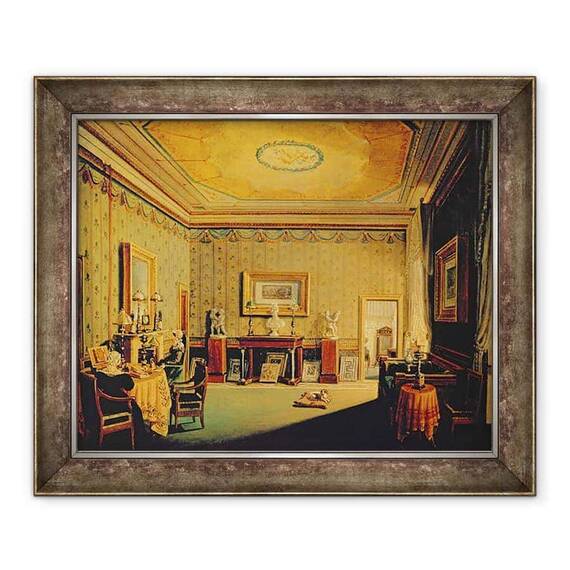 Tablou inramat - Francesco Diofebi - Salon in Casa Barbierrini - - Roveli