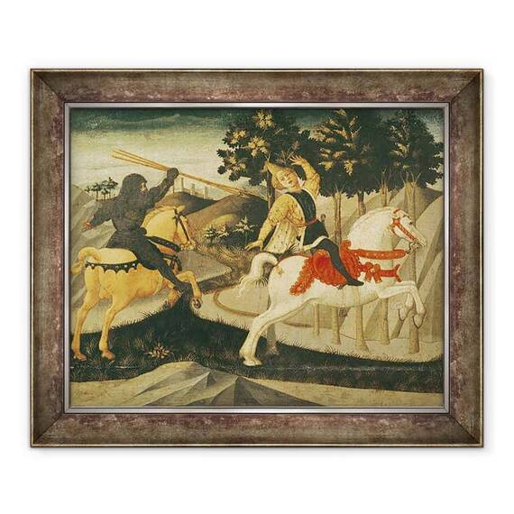 Tablou inramat - Francesco di Stefano Pesellino - Moartea lui Absalom - - Roveli