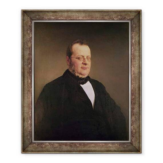 Tablou inramat - Francesco Hayez - Contele Camillo Cavour 1810-61 - - Roveli