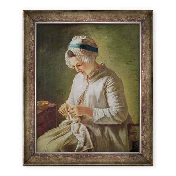 Tablou inramat - Francoise Duparc - Croitoreasa sau - - Roveli