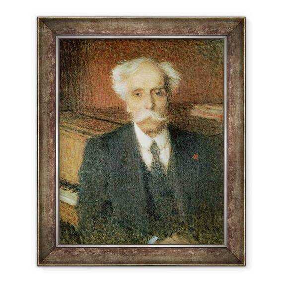Tablou inramat - Ernest-Joseph Laurent - Gabriel Faure 1845-1924 - - Roveli