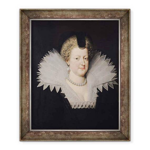 Tablou inramat - Frans II Pourbus - Marie de Medici 1573-1642 - - Roveli