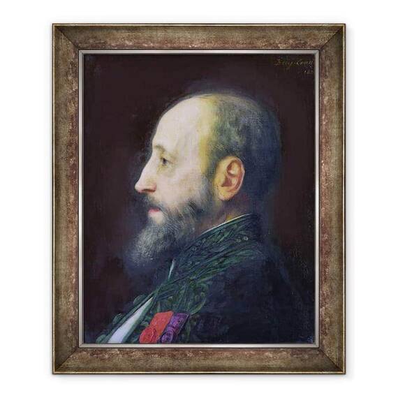 Tablou inramat - Constant - Jules Claretie 1840-1913 1893 - - Roveli
