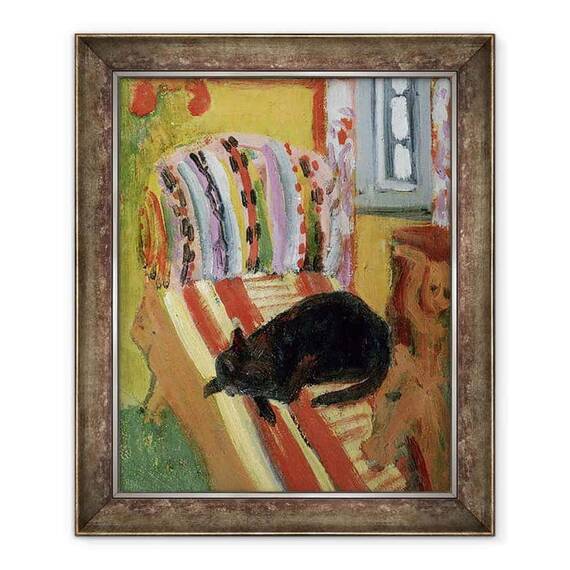 Tablou inramat - Ernst Ludwig Kirchner - Camera de zi - - Roveli