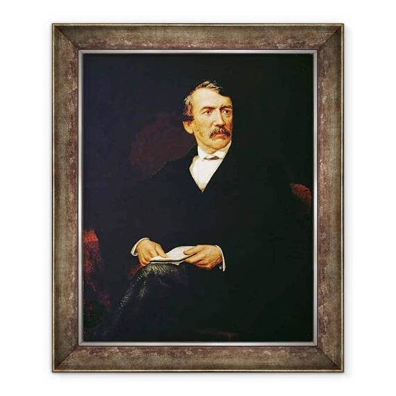 Tablou inramat - Frederick Havill - Portret De Livingstone 1813-1873 - - Roveli