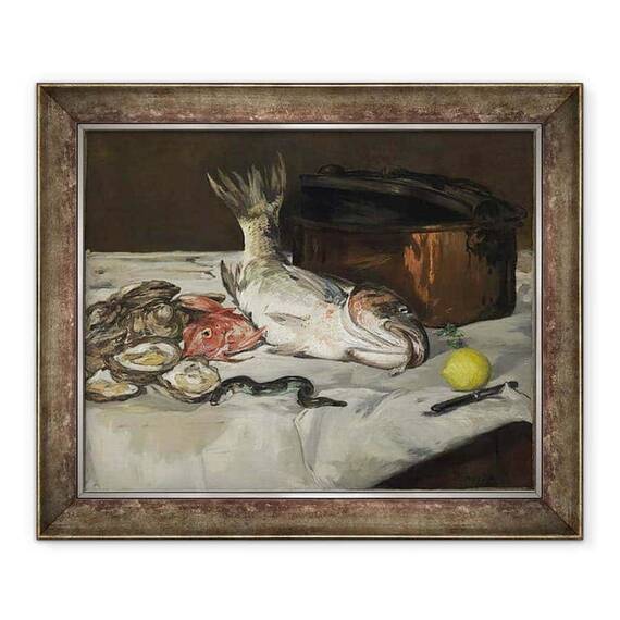 Tablou inramat - Edouard Manet - Peste Natura statica - - Roveli