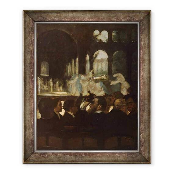 Tablou inramat - Edgar Degas - Baletul din Robert le Diable - - Roveli