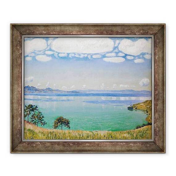 Tablou inramat - Ferdinand Hodler - Lacul Geneva, Vazut din Chexbres - - Roveli