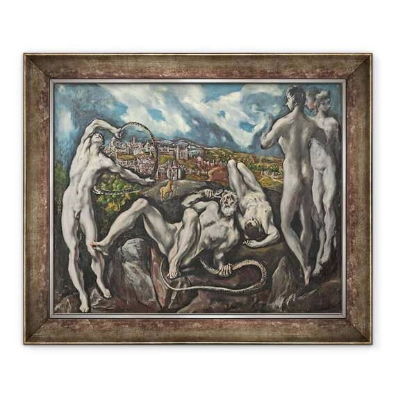 Tablou inramat - El Greco - Laocoon - - Roveli