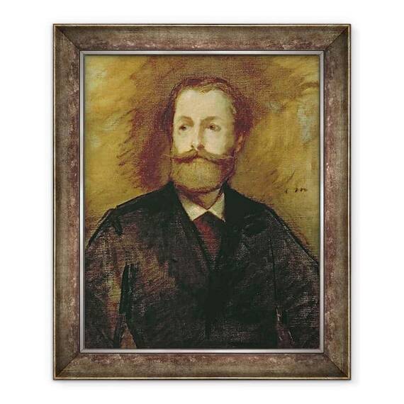 Tablou inramat - Edouard Manet - Portretul lui Antonin Proust 1832-1905 c.1877-80 - - Roveli