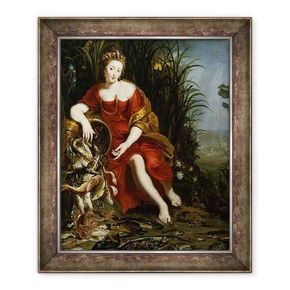 Tablou inramat - Cornelis de Vos - Alegorie de apa - - Roveli