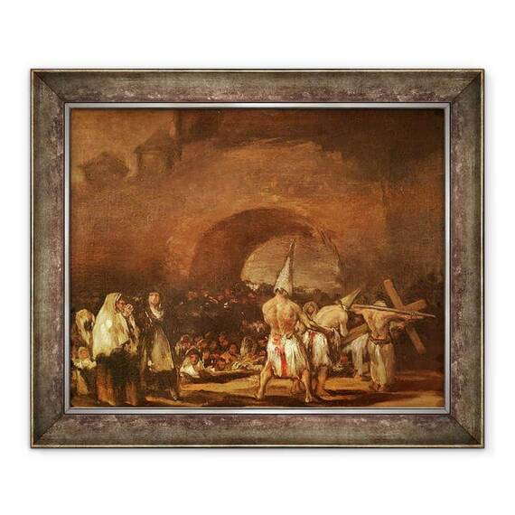 Tablou inramat - Francisco Jose de Goya y Lucientes - Flagellants - - Roveli