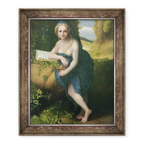 Tablou inramat - Correggio - Magdalena - - Roveli