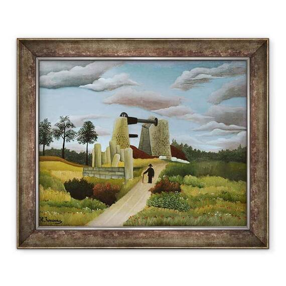 Tablou inramat - Henri J.F. Rousseau - Cariera - - Roveli