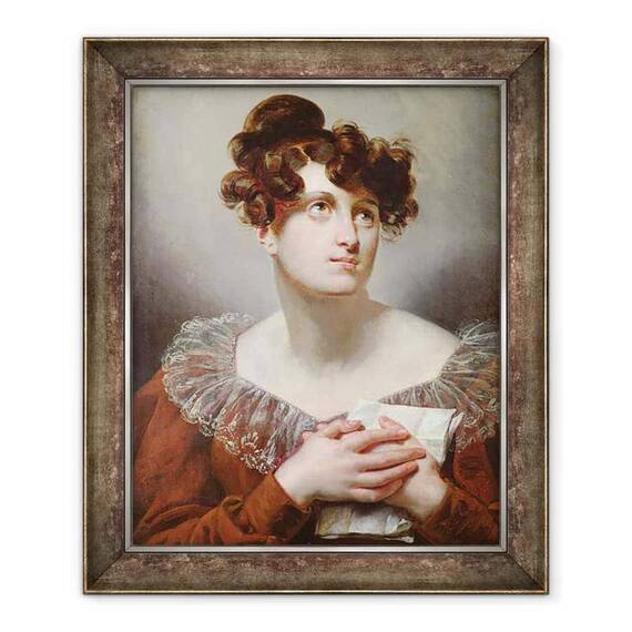 Tablou inramat - Scoala Franceza - Mademoiselle Mars 1779-1847 - - Roveli