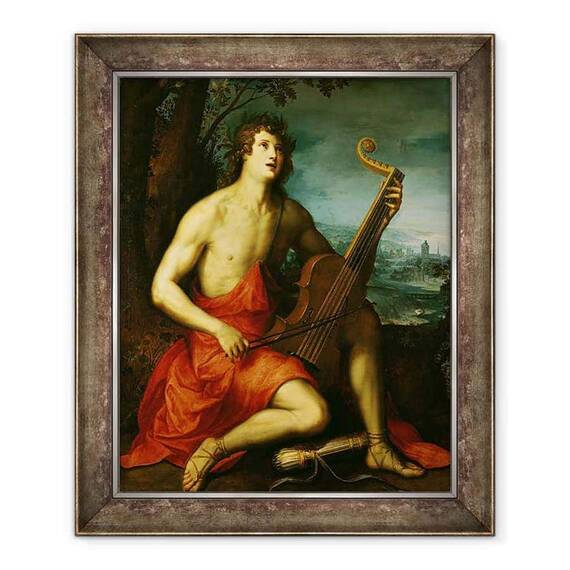 Tablou inramat - Scoala Italiana - Apollo - - Roveli