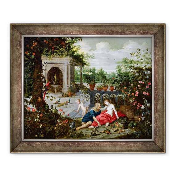 Tablou inramat - Hendrik van Balen the Elder - Vertumnus si Pomona - - Roveli