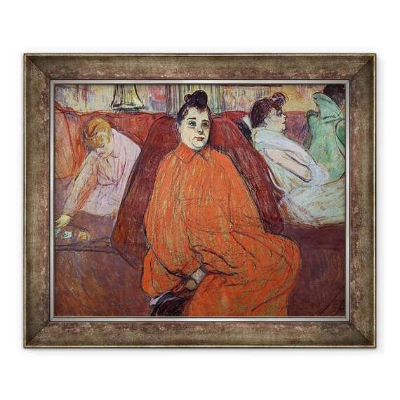 Tablou inramat - Henri de Toulouse-Lautrec - Divan - - Roveli