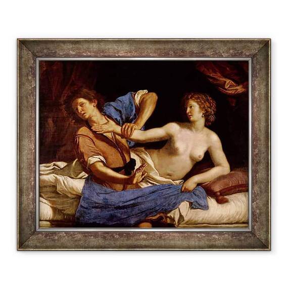 Tablou inramat - Guercino - Iosif si sotia lui Potifar - - Roveli