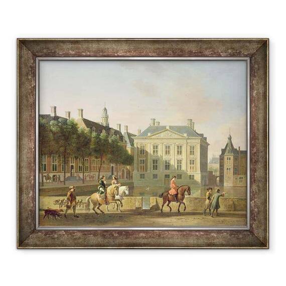 Tablou inramat - Gerrit Adriaensz Berckheyde - Mauritshuis de la Langevijverburg, Haga - - Roveli