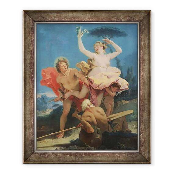 Tablou inramat - Giovanni Battista Tiepolo - Apollo si Daphne - - Roveli