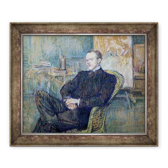 Tablou inramat - Henri de Toulouse-Lautrec - Paul Leclercq 1872-1956 1897 - - Roveli