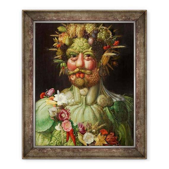 Tablou inramat - Giuseppe Arcimboldo - Vertumnus - - Roveli