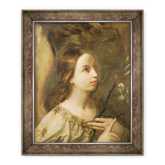 Tablou inramat - Guido Reni - ingerul Bunei Vestiri - - Roveli