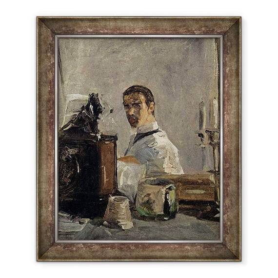 Tablou inramat - Henri de Toulouse-Lautrec - Autoportret - - Roveli
