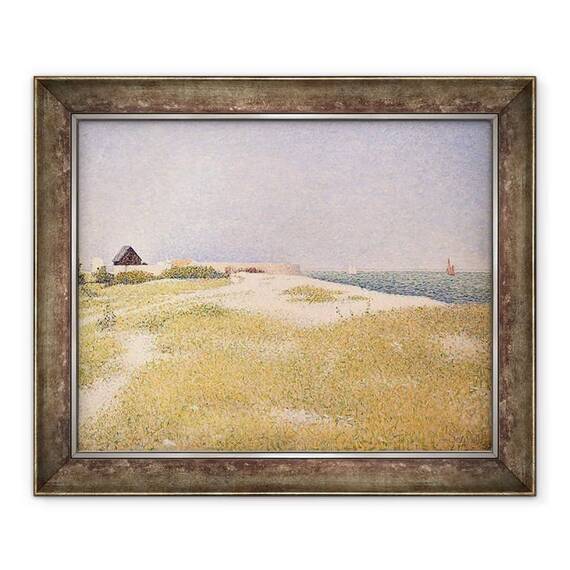 Tablou inramat - Georges Pierre Seurat - Vedere la Fort Samson - - Roveli