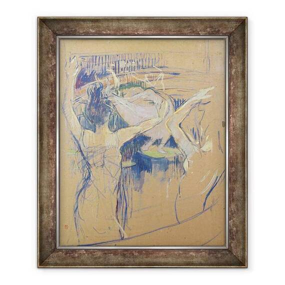 Tablou inramat - Henri de Toulouse-Lautrec - Balet de Papa Chrysanthème - - Roveli