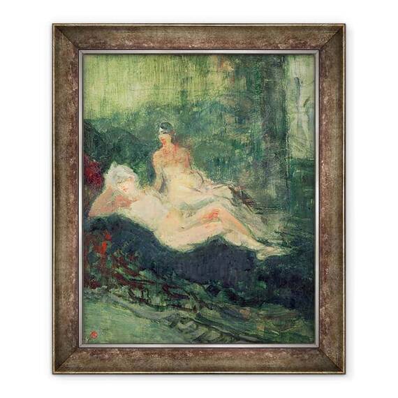 Tablou inramat - Henri de Toulouse-Lautrec - Messalina, detalii suplimentare - - Roveli