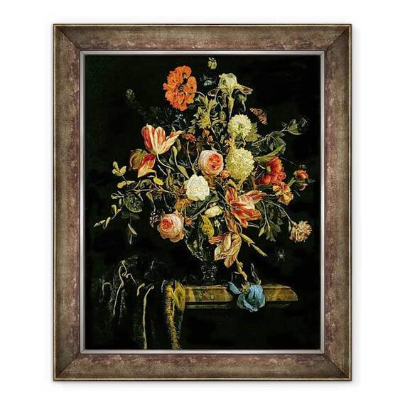 Tablou inramat - Jan van Huysum - Flori Natura statica - - Roveli