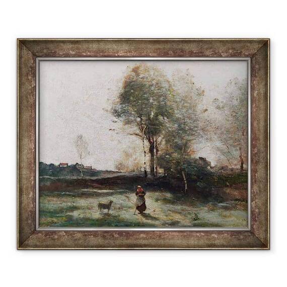 Tablou inramat - Jean Baptiste Camille Corot - Peisaj sau - - Roveli