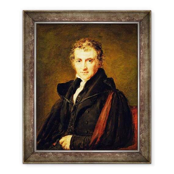Tablou inramat - John Linnell - Sir Augustus Wall Callcott 1799-1844 1847 - - Roveli