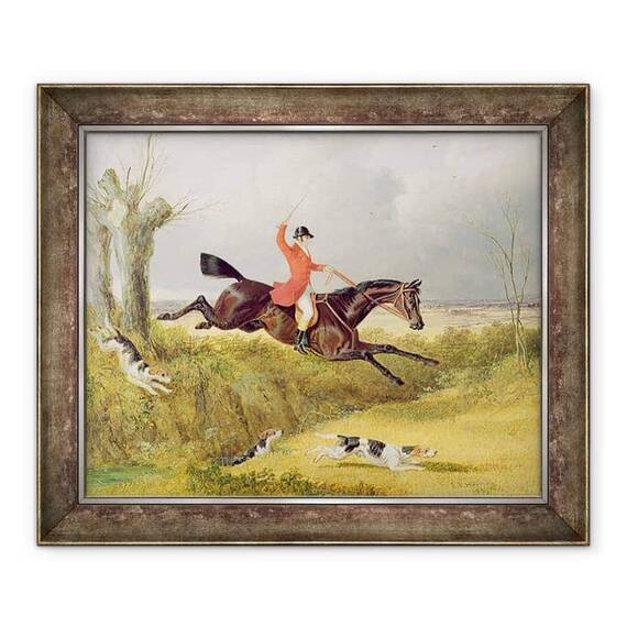 Tablou inramat - John Frederick Herring Snr - Curatarea unui sant - - Roveli
