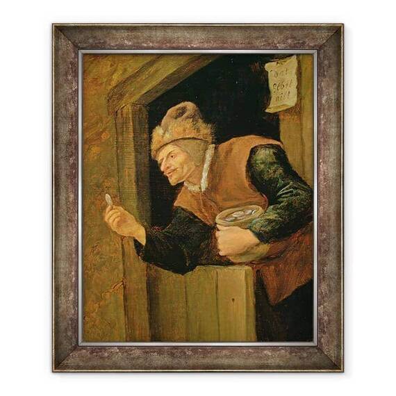 Tablou inramat - Jan Havicksz. Steen - Mizer - - Roveli