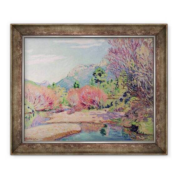 Tablou inramat - Jean Baptiste Armand Guillaumin - Bancile din Sedelle la Crozant - - Roveli