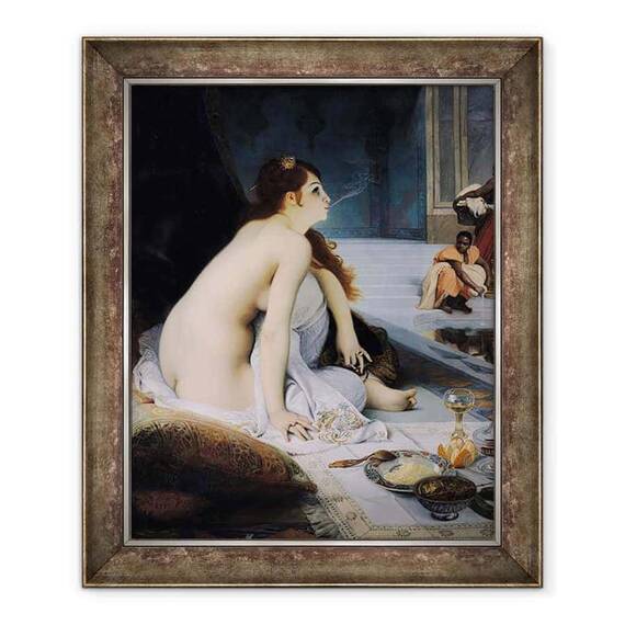 Tablou inramat - Jean Jules Antoine Lecomte du Nouy - Sclavul alb - - Roveli
