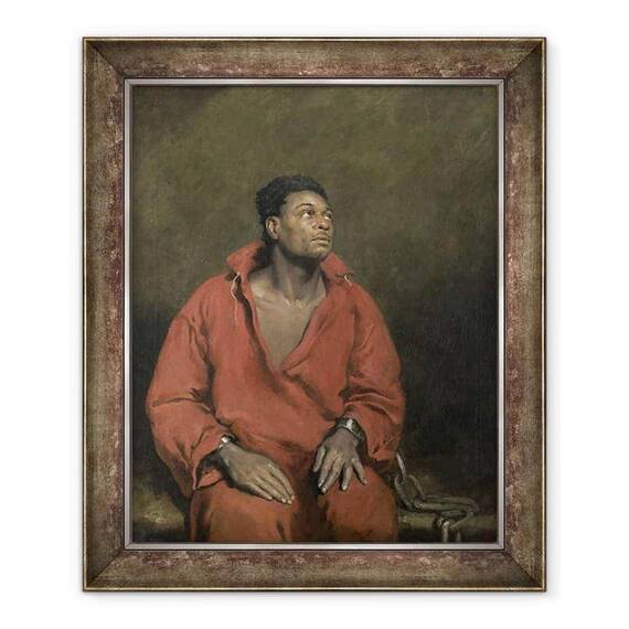 Tablou inramat - John Simpson - Sclavul captiv - - Roveli