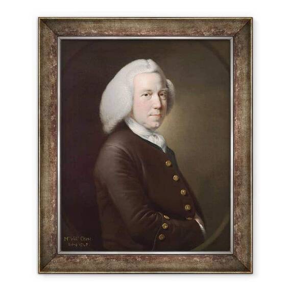 Tablou inramat - Joseph Wright of Derby - Portretul domnului William Chase, Sr. - - Roveli