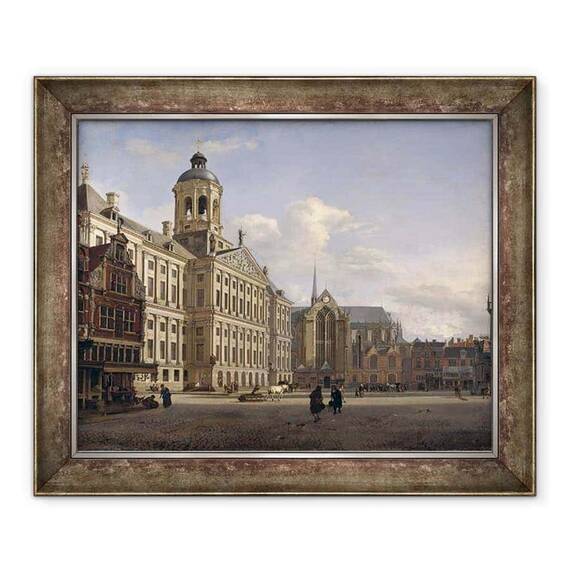 Tablou inramat - Jan van der Heyden - Noua Primarie, Amsterdam - - Roveli