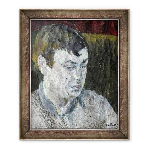Tablou inramat - Joan Thewsey - Portret De Femeie,1978 - - Roveli