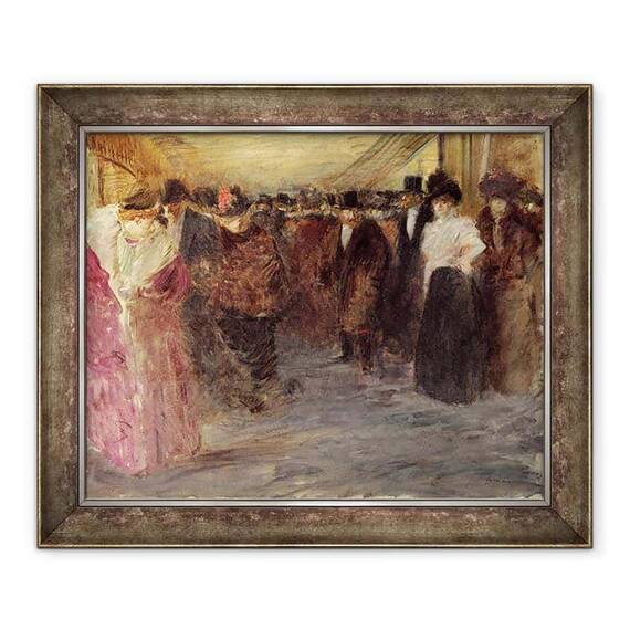 Tablou inramat - Jean Louis Forain - Sala de muzica - - Roveli
