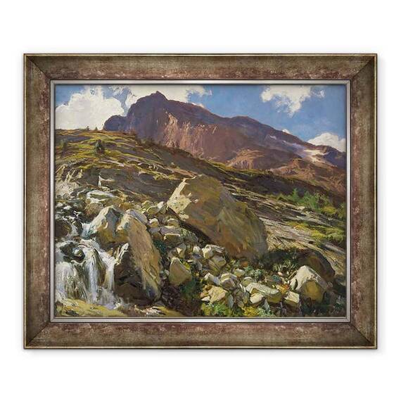 Tablou inramat - John Singer Sargent - Pass Simplon - - Roveli