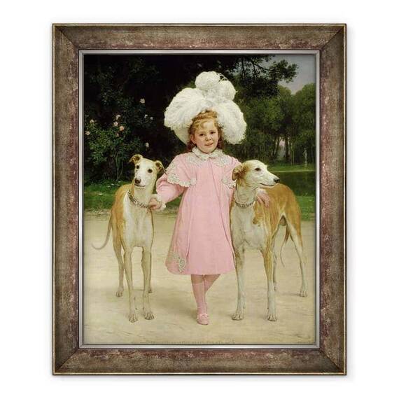 Tablou inramat - Jan van Beers - Alice Antoinette de la Mar - - Roveli