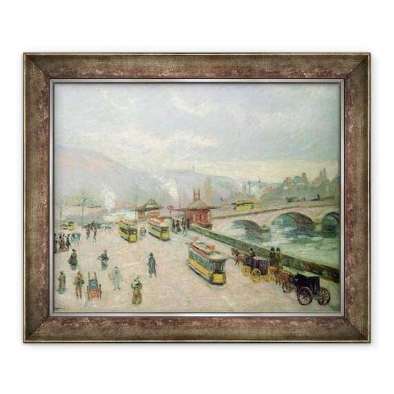 Tablou inramat - Jean Baptiste Armand Guillaumin - Pont Corneille la Rouen - - Roveli